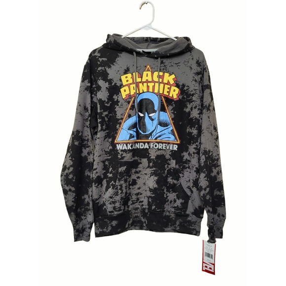 Marvel Other - Marvel Black Panther Hooded Sweatshirt Hoodie - Wakanda Forever - Men's Size S